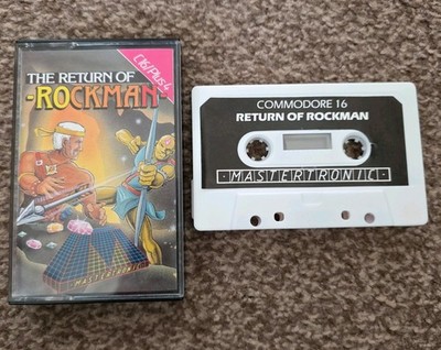 Commodore 16 C16 Plus 4 Mastertronic Spiel Return Of Rockman getestet sehr guter Zustand 
