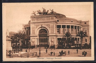 Ansichtskarte Palermo, Politeama Garibaldi 
