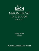 Johann Sebastian Bach | Magnificat In D Major, Bwv 243 | Taschenbuch | Latein
