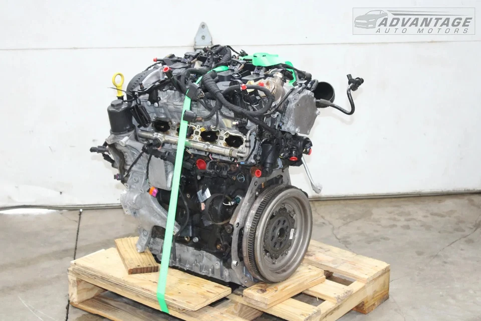 AUDI A3 QUATTRO 2017-2018 8V AWD 2,0 L L4 DOHC 16 V TFSI motor CHHB 74 K OEM Foto 2 de 4