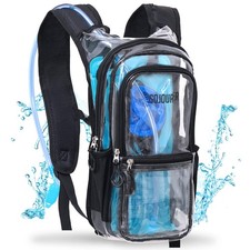 Sojourner Transparent Rave Hydration Pack - Hydration Backpack - Hydropack wi...