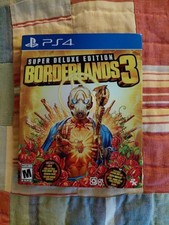 2k Playstation 4 Borderlands 3 Super Deluxe Ed SW *spedizione gratuita (nuovo)...non aperto