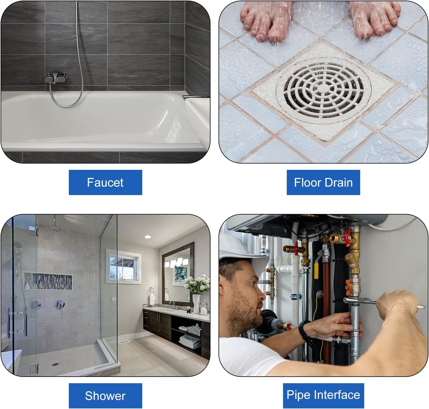 uxcell Nitrile Rubber O-Rings, 9mm OD 4mm ID 2.5mm Width, x 2.5mm, Black 