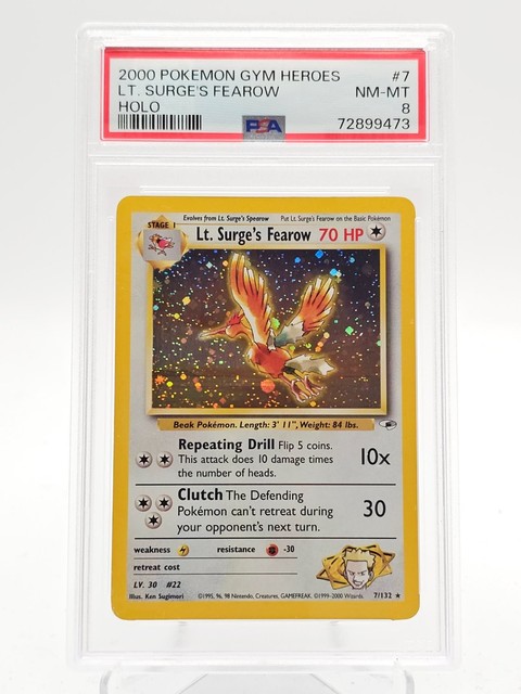 Lt. Surge's Fearow #7 (Gym Heroes (2000))
