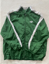 90s Vintage 7up Puma XL Mens Nylon Jacket Embroidered Collab Windbreaker Track