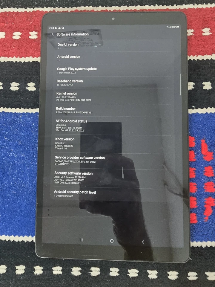 Samsung Galaxy Tab A SM-T515 4G Tablet 10.1" 32GB Android Unlocked - Image 4 of 4