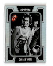 Charlie Watts 2025 Panini Prizm The Rolling Stones Silver #4