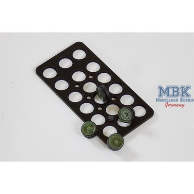 QuickWheel QW184 Rad-Lackierschablone Gepard A1/A2 (Takom)