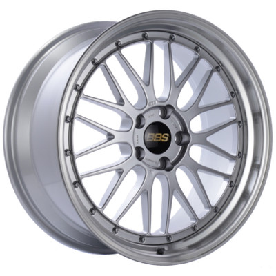 BBS LM 18x10 Alloy Wheel For 5x114.3 ET20 Diamond Silver Finish