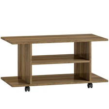 Modern TV Cabinet Stand Storage Shelves Table Mobile Bedroom Furniture Bookshelf