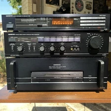 Onkyo M-5130+ P-3150V + T-4140 | Vintage Hi-Fi Stack | Audiophile Japan