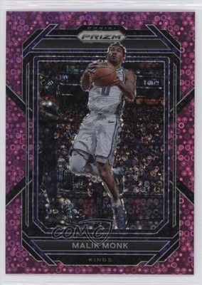 2022-23 Panini Prizm Fast Break Pink Prizm 15/50 Malik Monk #142 1u6