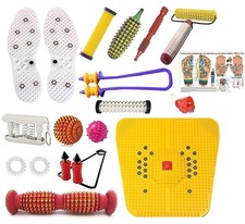 Acupressure Massager  Sujok Therapy Tools Combo Kit For Stress  Pain Relief