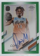 2021 Topps Chrome OTE Overtime Elite Green Refractor 25/75 Davion Mace Auto 0l2