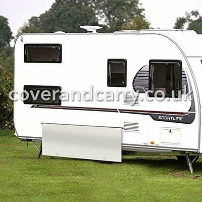 Double awning skirt/wheel cover for caravan/motorhome (Double Wheel)