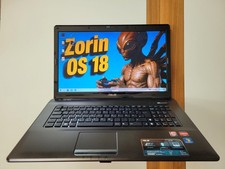 Asus X72D neu 17" SSD 128 GB 4 GB RAM Zorin OS18 mit Netzteil