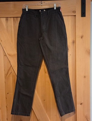 New! Taylor Stitch Foundation Pant Democratic Men 29x32 Organic Chino Black
