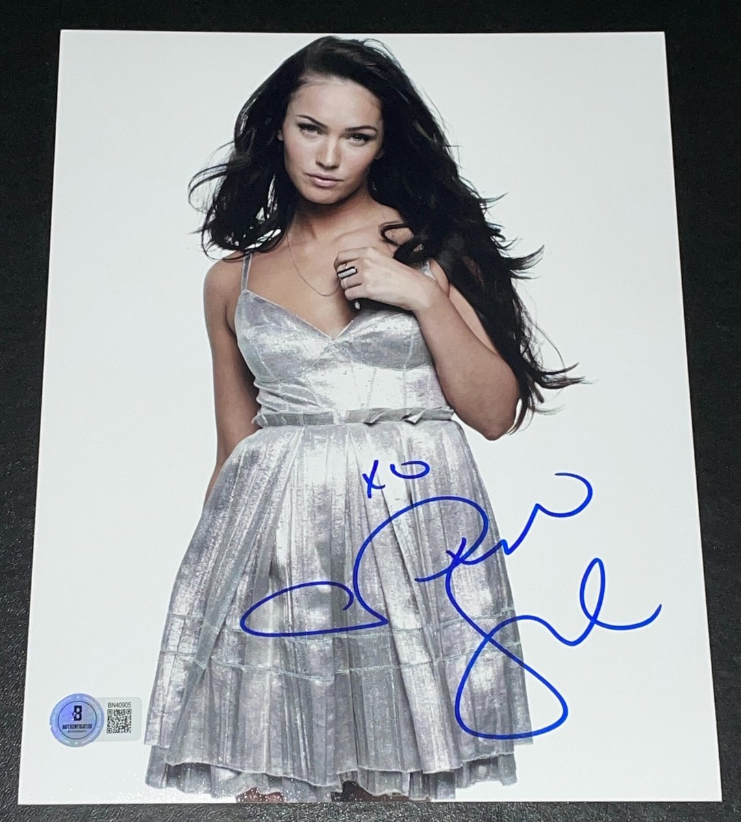 Hot Megan Fox Signed Autograph 8x10 Photo Authentic Transformers