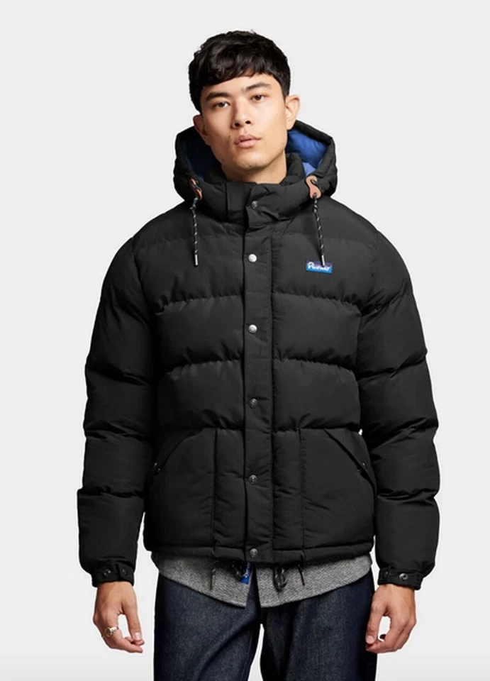 Penfield Mens Bowerbridge Black 60/40 Primaloft Waterproof down Jacket Quilted - Image 3 of 4