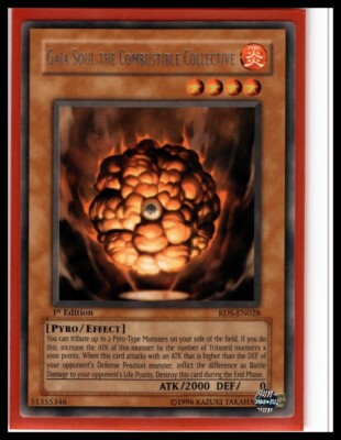 Rise of Destiny #RDS-EN028 Gaia Soul the Combustible Collective 1st Edition