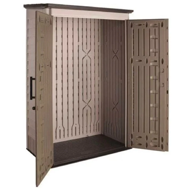RUBBERMAID Big Max 2 Ft. 6 In. X 4 Ft. 3 In. Large Vertical Resin Storage Shed - Image 4 of 4
