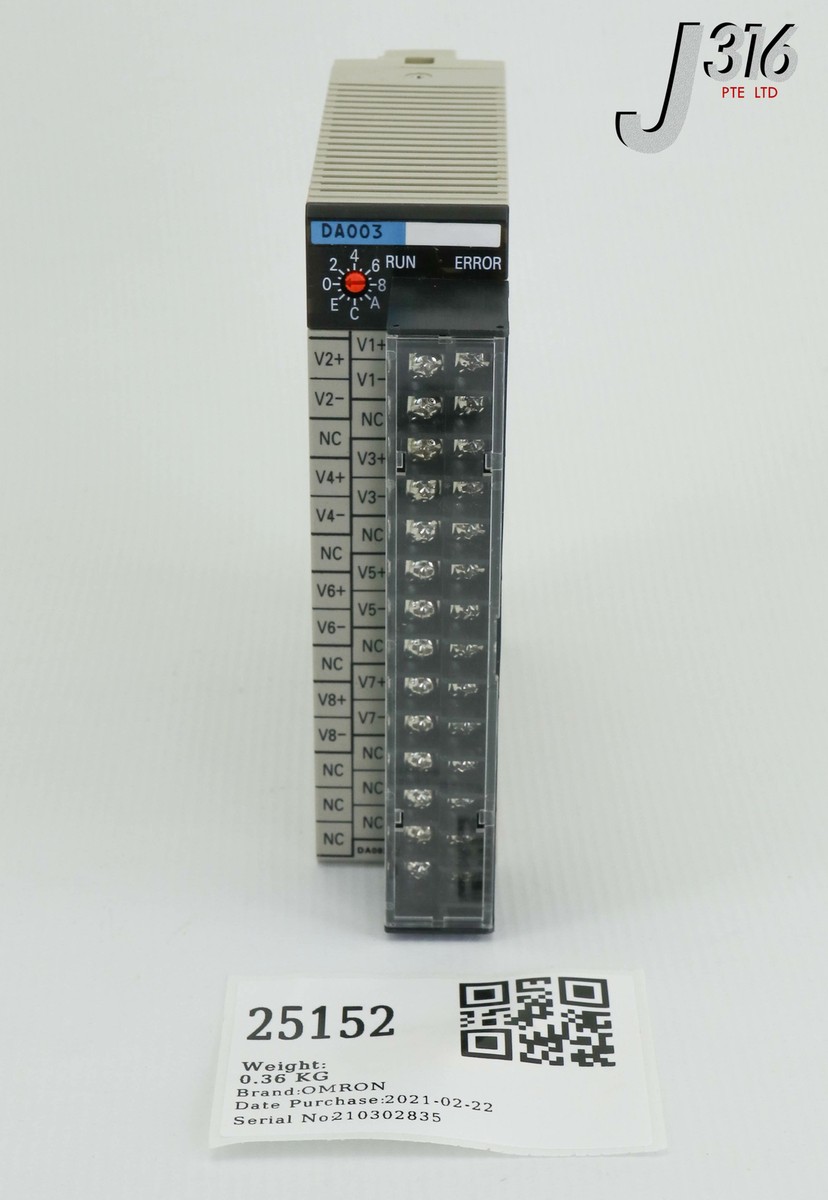 25152 OMRON DA003 D/A UNIT C200H-DA003 | eBay