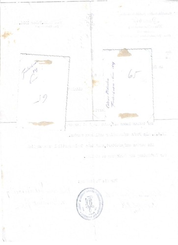 Nr.54989 Schreiben + 2 x Foto Danubia Wien Korneuburg 1936 + 1949 Studenten N,Ö - Bild 2 von 2