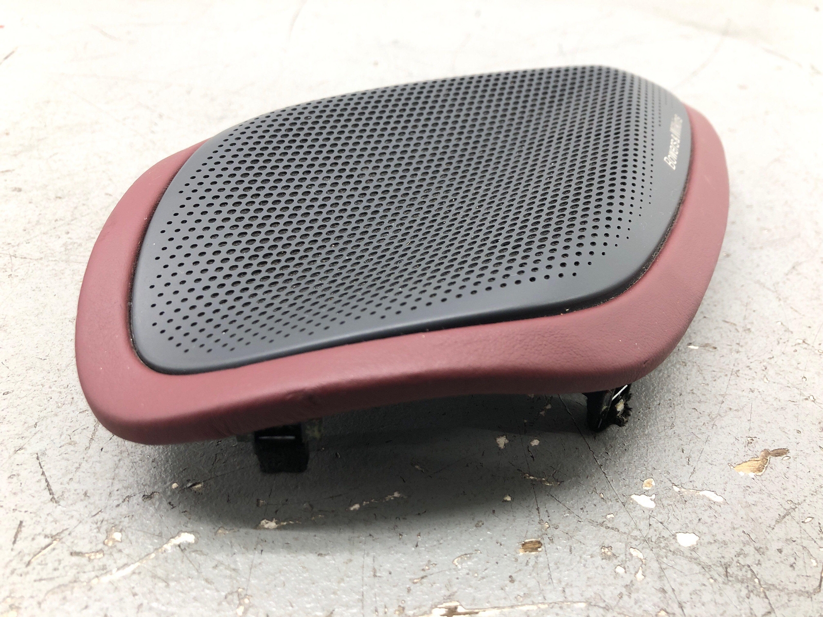 2020-2023 MCLAREN GT BOWERS WILKINS SPEAKER COVER BAROLO RED TRIM 22NA816GP OEM