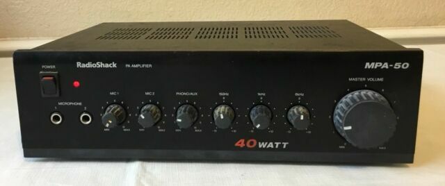 40 watt amplifier