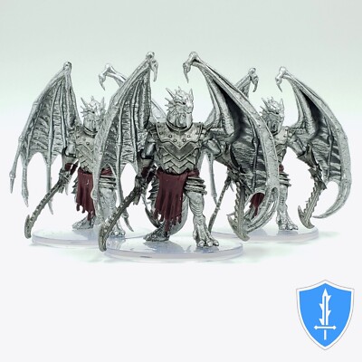 Sivak Draconian x3 - Warband Monster Pack Icons of the Realms D&D Miniature