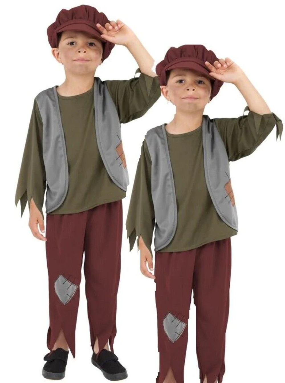 Disfraz Educativo De Pobre Victoriano Para El Día Escolar