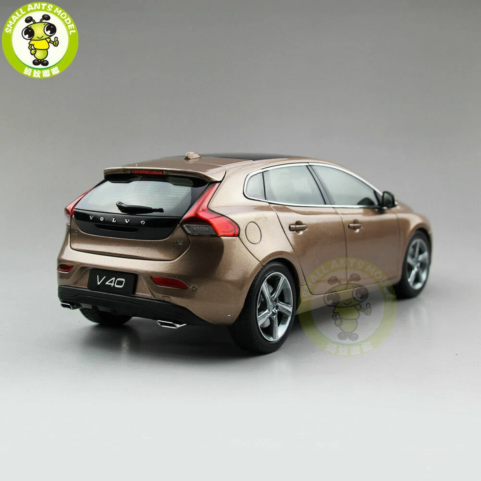 1:18 VOLVO V40 Station wagon Diecast Car Model Toys kids Boy Girl Gifts Bronze - Image 4 of 4