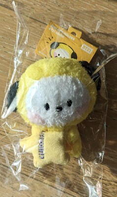[Solomon] Authentic BT21 minini Chimmy soft reel key holder (UK dispatch)