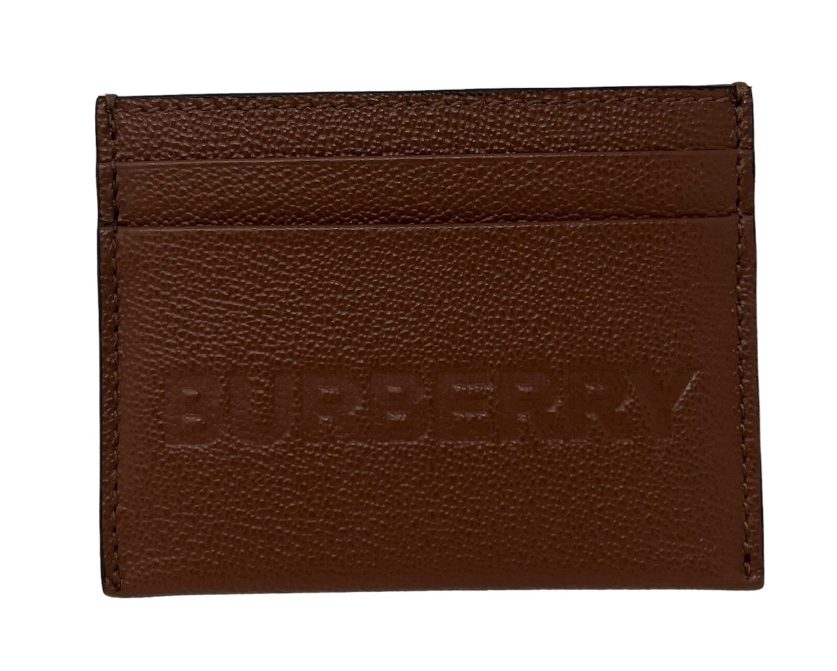 Burberry Olive Green Chain-Detailing Check-Pattern Wallet