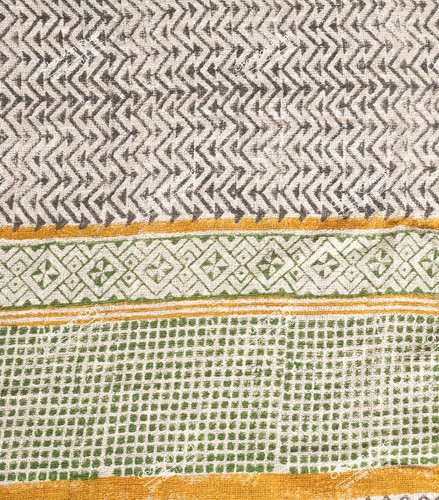 Hand Loomed Cloth Soft Cotton Blanket 50"x70" Boho Decor Vintage Throws Blankets - Picture 6 of 8