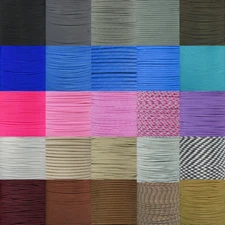 PARACORD PLANET Nylon Military Paracord 550 lbs. Type III 7 Strand Utility USA