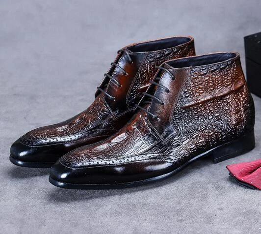 Crocodile dress best sale boots