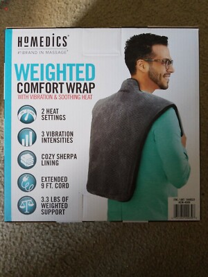 homedics heated massage wrap with vibration Homedics - Brandclub main image 0
