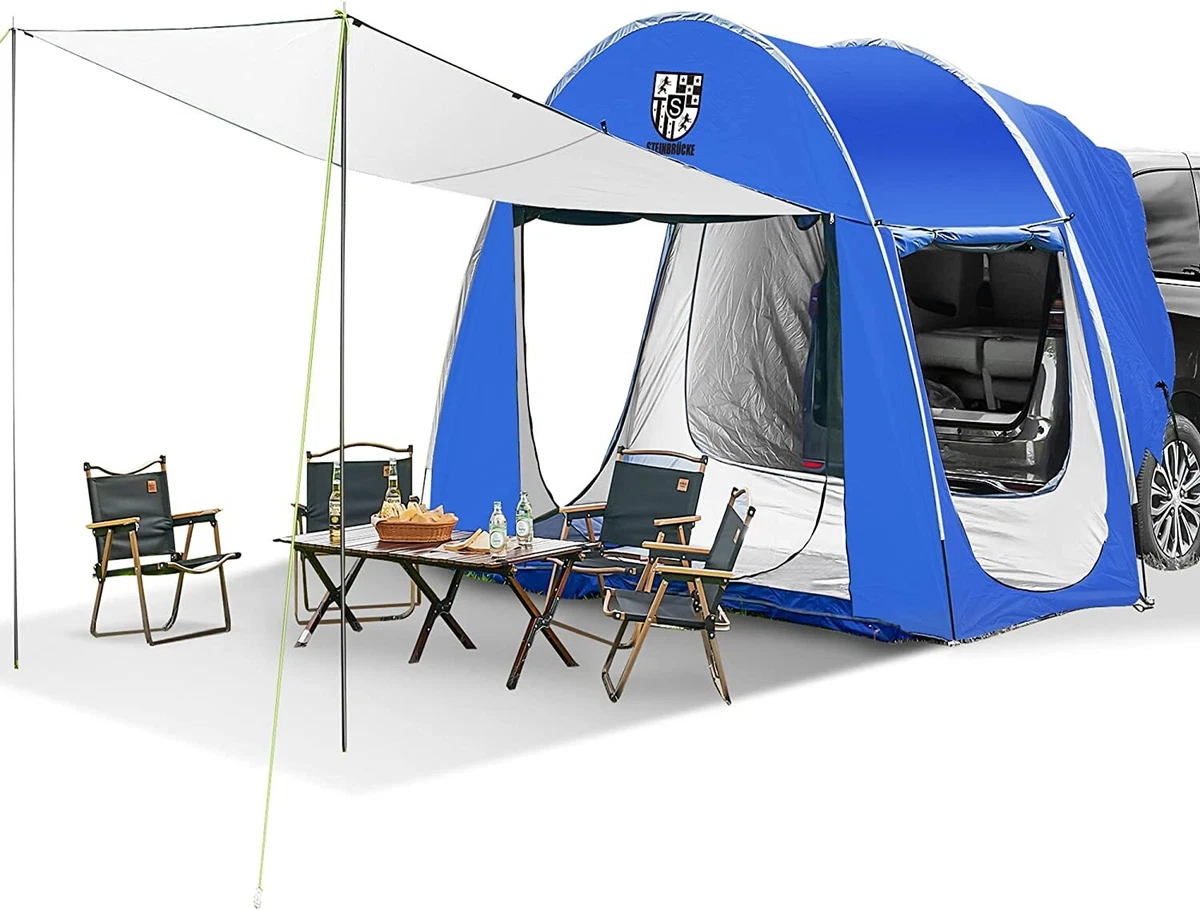 Universal SUV Camping Tent with Large Awning, Waterproof Car Tent, Up to 4Person | eBay Universal Suv Camping Tent With Large Awning, Waterproof Car Tent, Up To 4Person | Ebay