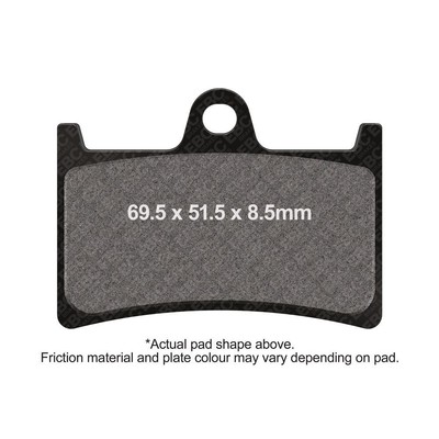 EBC Extreme Pro HH Brake Pad Set Front Left Yamaha TDM 900 5PS 2002 - 2014