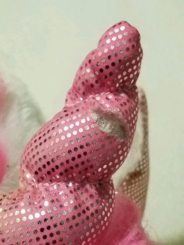 Fantasia infantil de Halloween unicórnio branco rosa com zíper tamanho 1 a 2 anos - Imagem 3 de 4