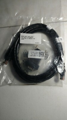 Dell Modem Port Cable Kit Cable P/N 0626KK DB9 to RJ45 Adapter P/N 0JKCDJ NIP