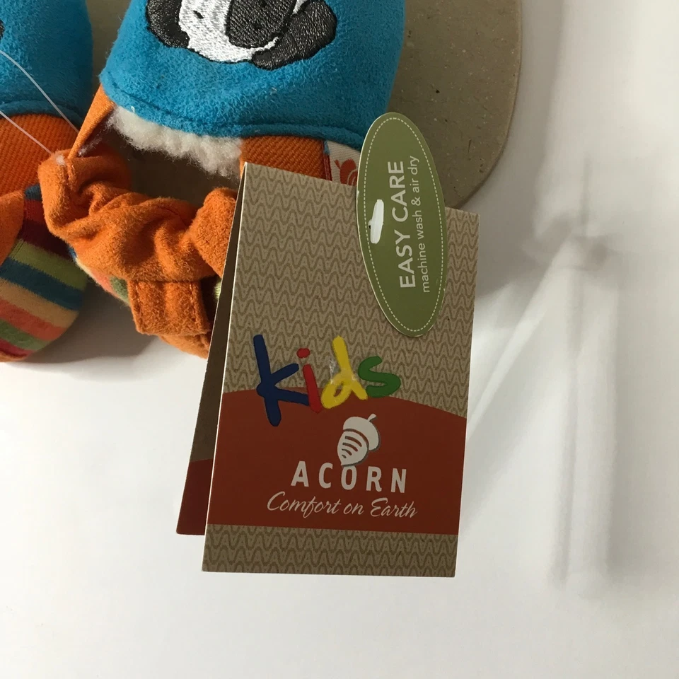 Zapatos infantiles con estampado de cachorro verde azulado Acorn Easy-on Moc talla 6-12 meses Foto 2 de 4