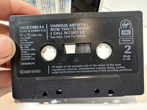 Now That's What I Call Music 29 (Double Cassette, 1994) - Picture 13 of 18