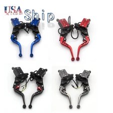 CNC Universal 22MM 7/8'' Hydraulic Brake Clutch Master Cylinder Reservoir Lever