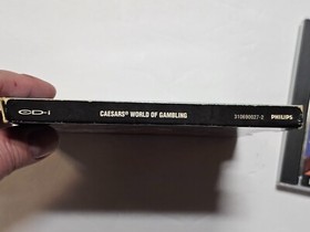 CAESARS WORLD OF GAMBLING Philips Magnavox CDi CD-I Complete in Case cic
