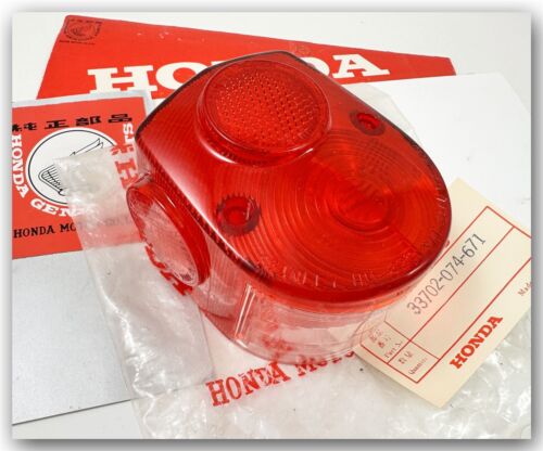 GENUINE HONDA PC50 Z50 CT70 SL70 SL90 SL100 SL125 SL175 SL350 TAILLIGHT LENS NOS