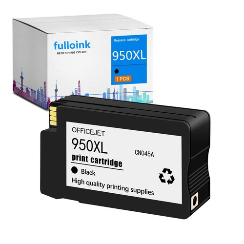1PK 950XL Black Ink Cartridge for HP Officejet Pro 8610 8615 8620 8625 8630 8600