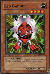 Red Gadget - SDMM-EN016 - Common - 1st Edition x3 - Lightly Played