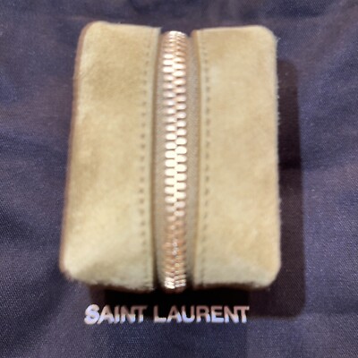 SAINT LAURENT ジェイミーキューブ キーホルダー ベージュ SAINT LAURENT ジェイミーキューブ キーホルダー ベージュ